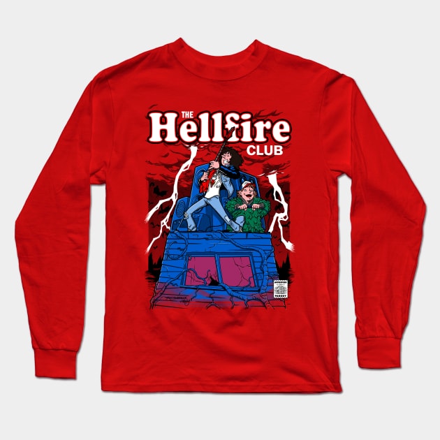 Hellfire Comics Long Sleeve T-Shirt by mannypdesign